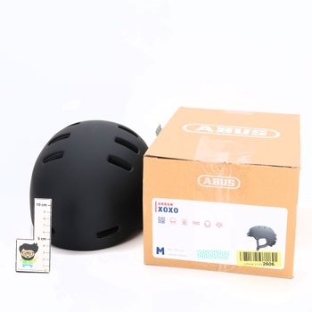 Cyklistická prilba Abus vel.M čierna