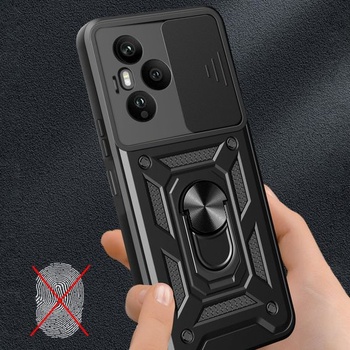 Puzdro pre Honor 400 Pro s posuvným krytom fotoaparátu [Ochrana fotoaparátu] [Krúžkový stojan]