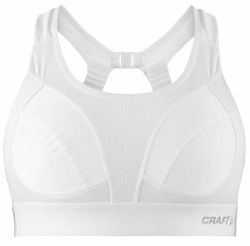 Dámska športová podprsenka Craft Pace biela, veľkosť 70C