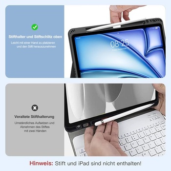 IVEOPPE pouzdro s klávesnicí pro iPad Air 13