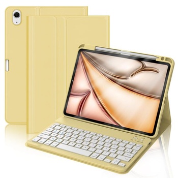 Puzdro s klávesnicou FOGARI pre iPad Air 11 palcov M3/M2 (2025/2024) – Bezdrôtová klávesnica AZERTY,