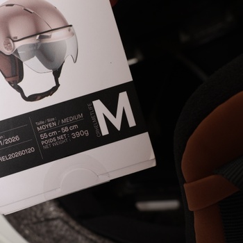 CASR Style – Mestská lifestylová helma na bicykle a elektrické kolobežky – Priehľadný hľadí a