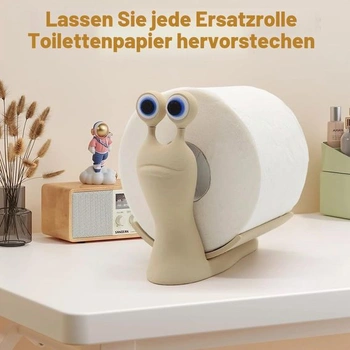 Držák na toaletní papír, toaletní šnek, držák na toaletní papír, vtipný držák na toaletní papír