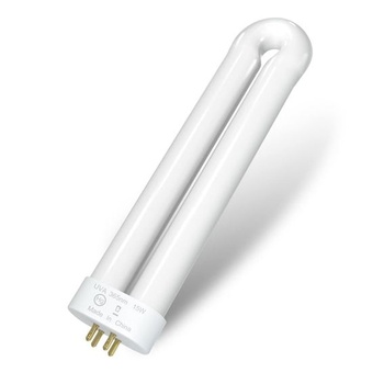 15W UV náhradná žiarovka pre ničenie hmyzu, 4-kolíková pätica v tvare U, 19*4,9*2,2 cm, 1 balenie