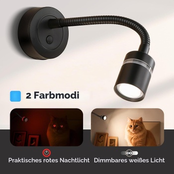 Čítacie lampy Acegoo, 2 ks