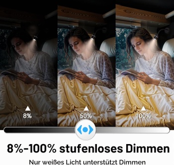 Čítacie lampy Acegoo, 2 ks