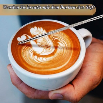 Džbán na mlieko 600ml/20OZ, džbán na mlieko s odmerkou a perom na latte art, nerezový džbán na
