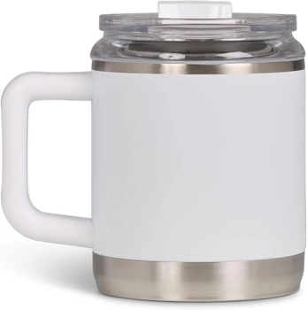 IGLOO hrnek na kávu – Izolovaný termohrnek z nerezové oceli, 430 ml – Nepropustný, dvoustěnný,