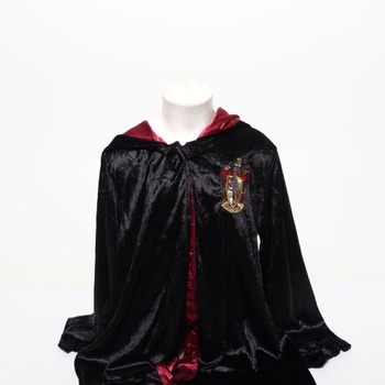 Rubies Oficiálny plášť Harry Potter Chrabromil Deluxe pre deti – plášť s kapucňou, erbom a saténovou