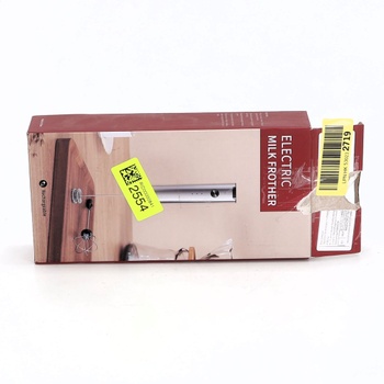 Elektrický napěňovač mléka se 3 rychlostmi, dobíjecí přes USB, se 3 metličkami, elektrický