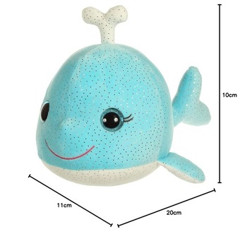 Gipsy - Bella Bloo Friends Zvuková koule 18 cm Velrybí vlasec, 071071