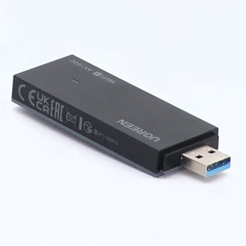 UGREEN WiFi adaptér pro PC, WiFi 6, AX1800 WiFi adaptér pro PC s duálním pásmem 5 GHz/2,4 GHz,
