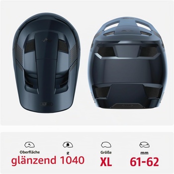 Zjazdová prilba Abus HiDrop fullface XL blue