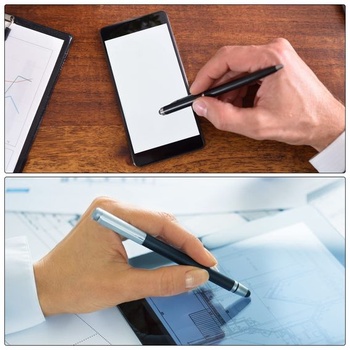 QUARKZMAN 6dílný hrot pro stylus, vodivá síťovina, vlákno, kapacitní, dotykové pero, univerzální