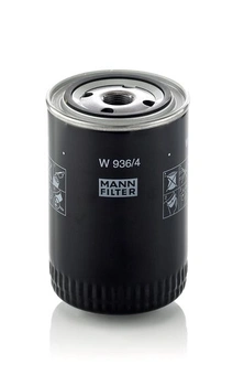MANN-FILTER, W 936/4 Olejový filter čierny, jednotlivo…
