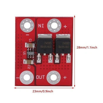 KSTE Ideal Diode, 15A solární panelová nabíječka baterií s ochranou proti zpětnému zavlažování