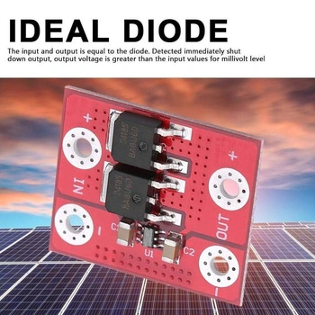 KSTE Ideal Diode, 15A solární panelová nabíječka baterií s ochranou proti zpětnému zavlažování