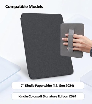 Puzdro TAKONE pre Kindle Paperwhite 7 palcov 2024 čierne