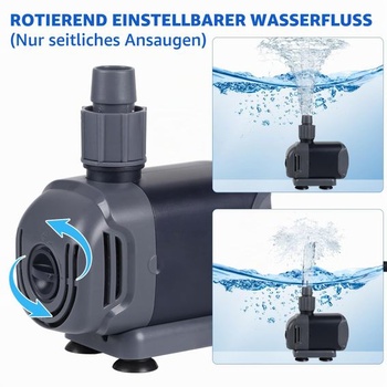 Ponorné akváriové čerpadlo DBREAKS, tri režimy, 15 W, 1000 l/h, vodné čerpadlo, ultra tiché,