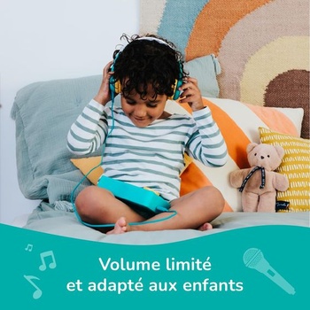 Cestovní sada Lunii „Ma Fabrique à Geschichten“, Violet a Octave – Story Box se sluchátky Octave