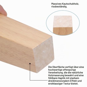 4 kusy drevených nôh pre nábytok 15 cm, nohy stola z masívneho dreva, štvorcové nohy stola, nohy
