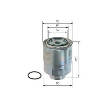 Bosch N2063 Dieselový filter pre automobily - Náhradný filter
