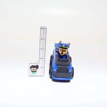 TLAPKOVÁ PATROLA – Chaseovo policajné auto na diaľkové ovládanie so svetelnými efektmi, cca 25 cm,