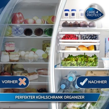 Potravinová nádoba CARE + PROTECT 2 l do lednice, stohovatelná