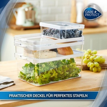 Potravinová nádoba CARE + PROTECT 2 l do lednice, stohovatelná
