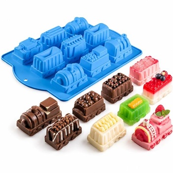 Silikónová forma na pečenie Joyeee s 9 dutinami, nepriľnavá, na mydlo, vafle, pečivo, torty,