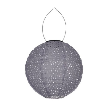 EGLO Solárna lampáš Z_Solar, Vonkajšia solárna lampa, Záhradná lampa 25 x 25 x 25 cm Strieborná,