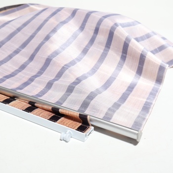 Závesy bronzová čierna 690 x 245 cm