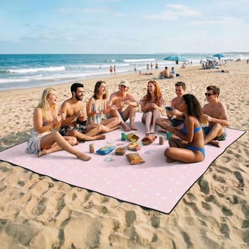 Pikniková deka RUMBALUXY RLK201 růžová