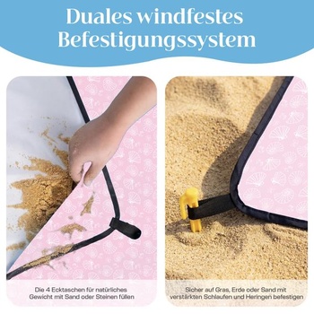 Pikniková deka RUMBALUXY RLK201 růžová
