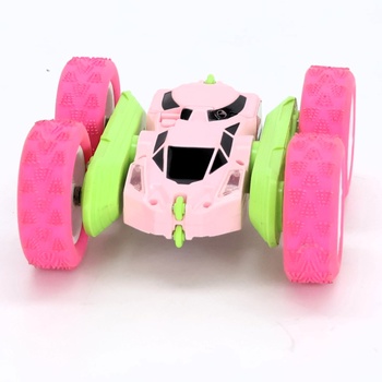 MidiVix auto na diaľkové ovládanie, 2,4 GHz obojstranné 360 ° otočné RC crawler s svetlometmi a svetlami