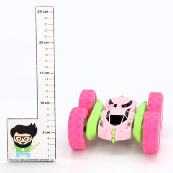 MidiVix auto na diaľkové ovládanie, 2,4 GHz obojstranné 360 ° otočné RC crawler s svetlometmi a svetlami