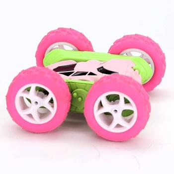 MidiVix auto na diaľkové ovládanie, 2,4 GHz obojstranné 360 ° otočné RC crawler s svetlometmi a svetlami