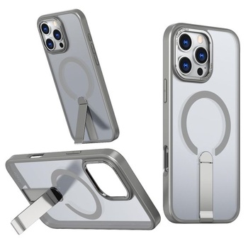 Puzdro WIFORT pre iPhone 16 Pro Max so stojanom, kompatibilný s MagSafe, vojenskej triedy,
