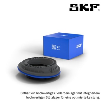 Uložení tlumiče SKF s ložiskem VKDA 35315, pozice: přední náprava, výška 138 mm, délka 138 mm,