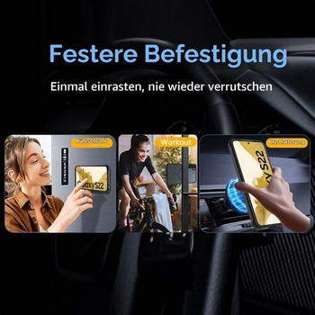 Puzdro Tawarror pre Samsung Galaxy S22 so stojanom MagSafe, matne čierne
