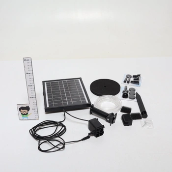 Solárna fontána POPOSOAP 6,5 W 240 l/h