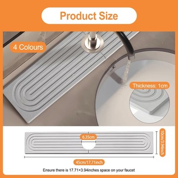 Diatomit Faucet Absorpční podložka 45x10cm