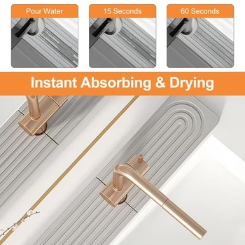 Diatomit Faucet Absorpční podložka 45x10cm