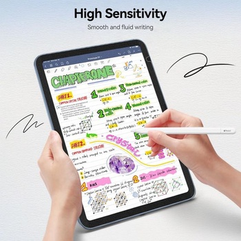 Magnetická ochranná fólia s papierovým efektom pre iPad (A16) 11./10. generácia 2025/2022, matná PET
