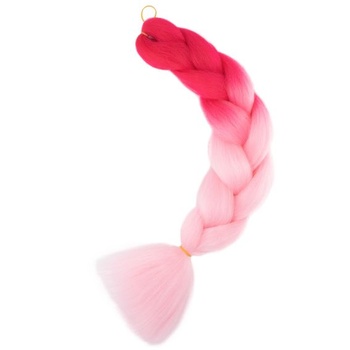 Jumbo copánky, syntetické vlasy na zaplétání, 1 kus, 100 g, prodlužování vlasů na zaplétání, 60 cm