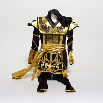 Halloweensky kostým Strašidelné výtvory pre chlapcov, Kostým Golden Ninja Warrior (batoľa (3-4 roky))