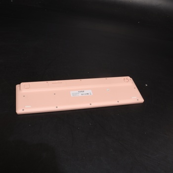 Bezdrôtová klávesnica LeadsaiL, ružová, QWERTY klávesnica, španielska klávesnica, USB, ergonomická,