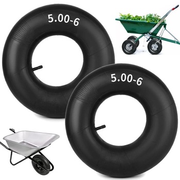 2 kusy duše pneumatiky, duša pre bicykel trakára, kosačky na trávu, kolesá rudla (13 x 5,00-6