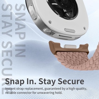 Pletený náramok Chinbersky kompatibilný s Galaxy Watch 8 Band 40mm 44mm/8 Classic 46mm pre ženy a