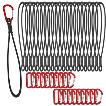 20 bungee šňůr s háčky, 25cm expandéry s karabinami. Vysoce…